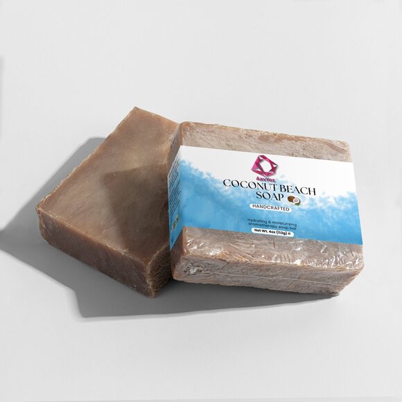 AavYos Coconut Skin Moisturizer Beach Soap - Picture 2 of 4